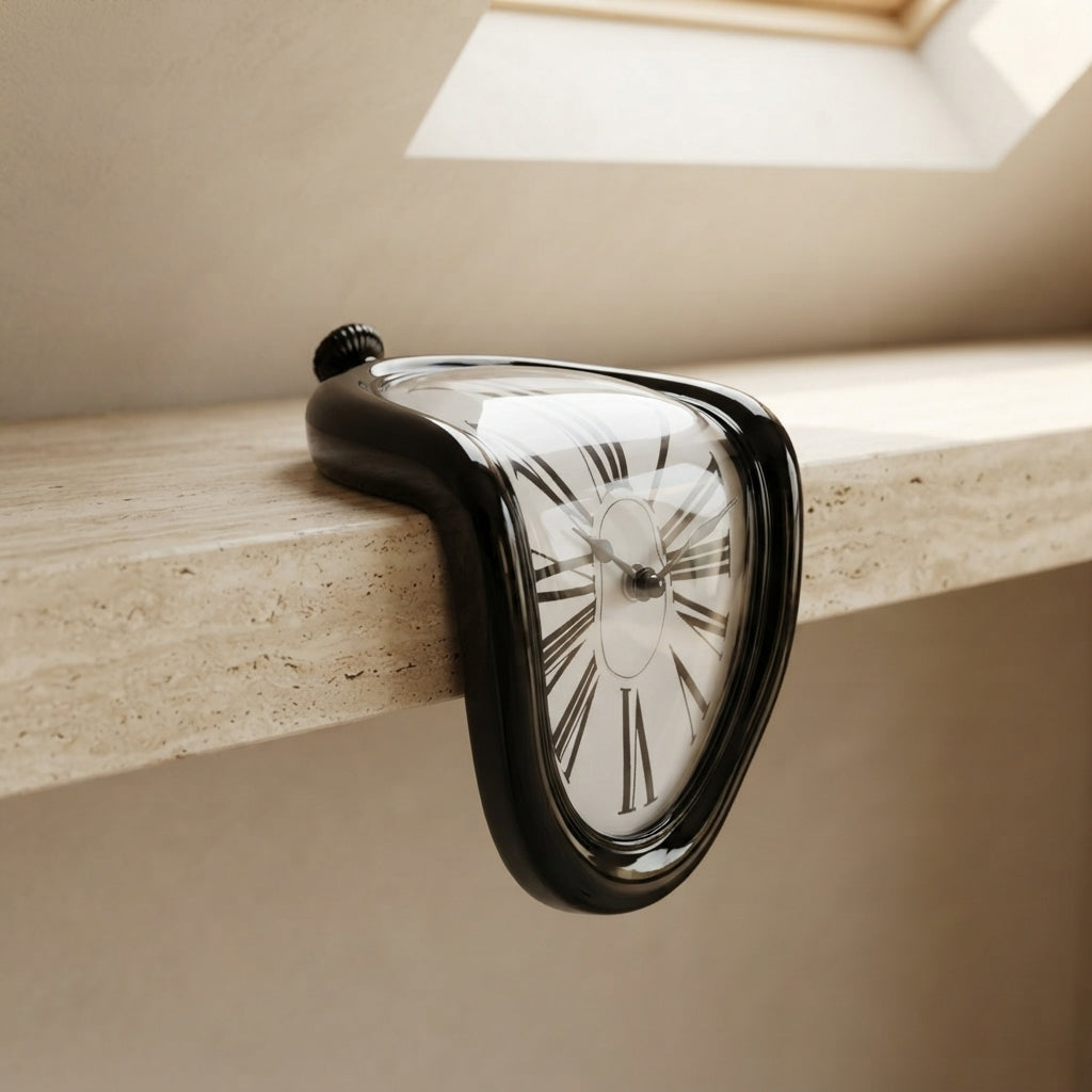 Melting Shelf Clock