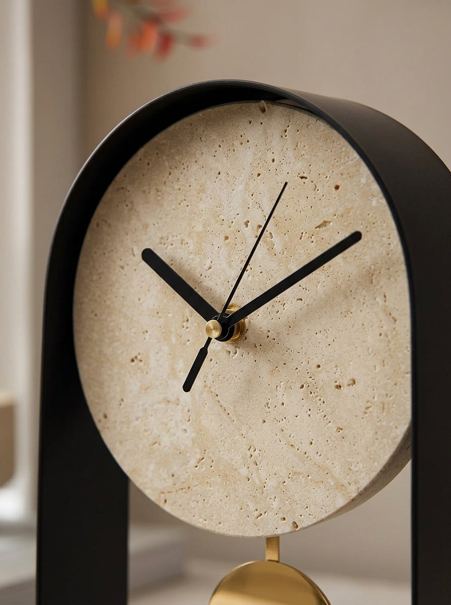 Pendulum Table Clock
