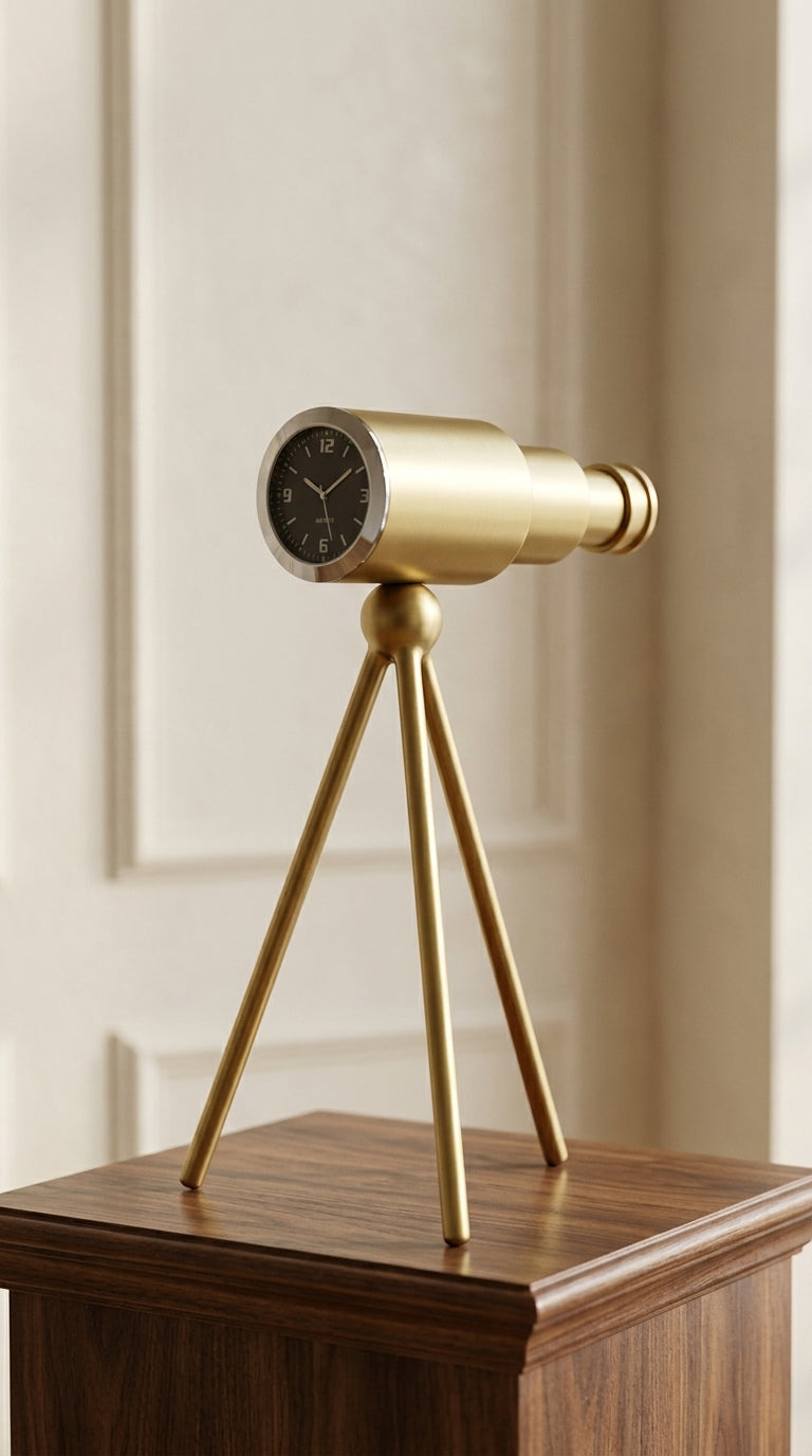 Telescope Desk Clock