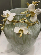 Floral Glass Vase