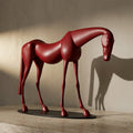 Red Horse Sculpture