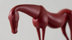 Red Horse Sculpture