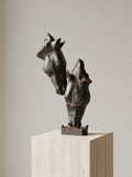 Abstract Horse Sculpture