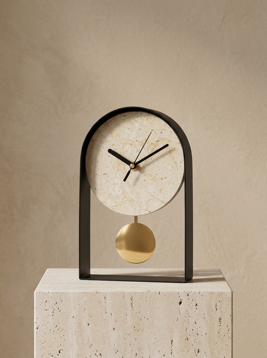 Pendulum Table Clock