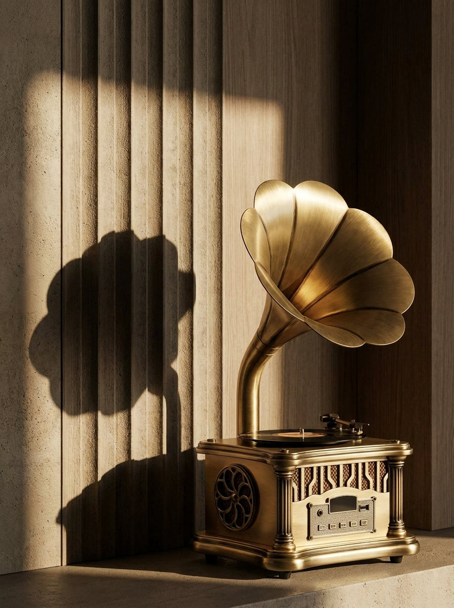 Vintage Gramophone Decor