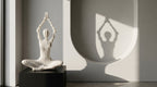 White Yoga Sculpture